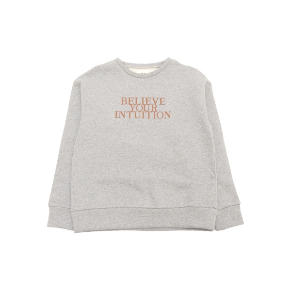embroidered cotton sweatshirt