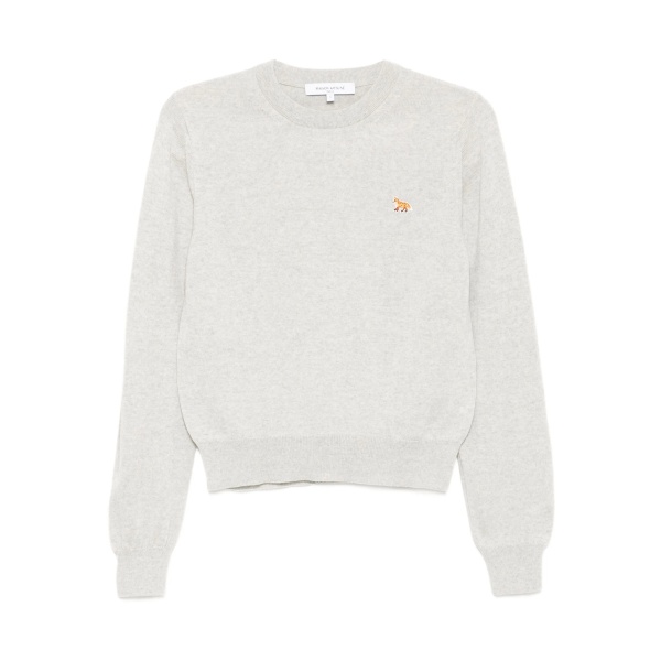 embroidered-logo jumper