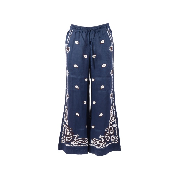 embroidered trousers
