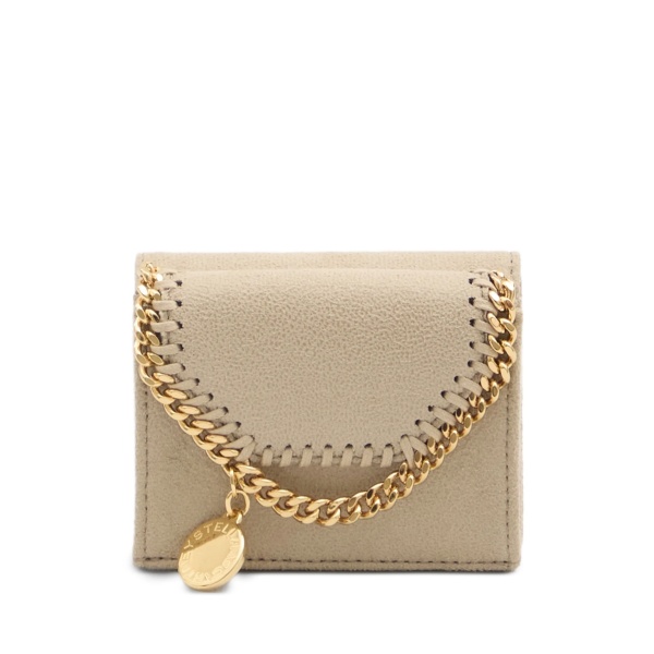 Falabella chain trifold wallet