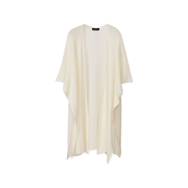 fine-knit cape