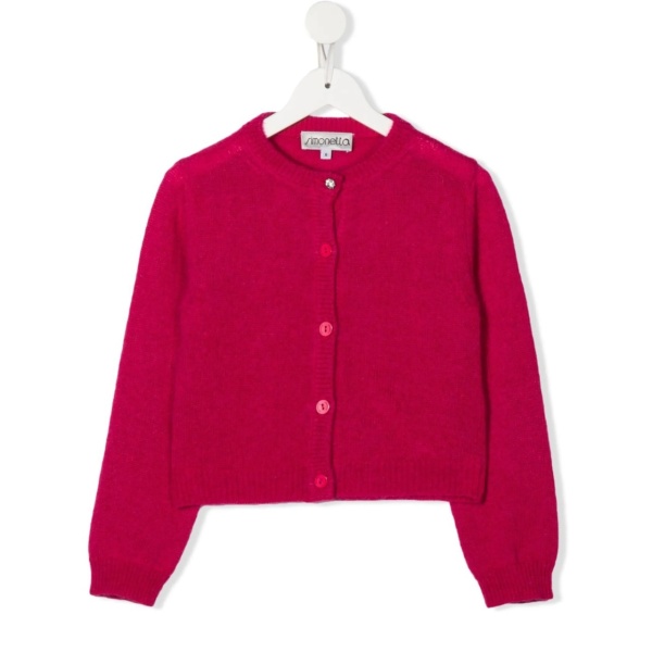 fine-knit cardigan