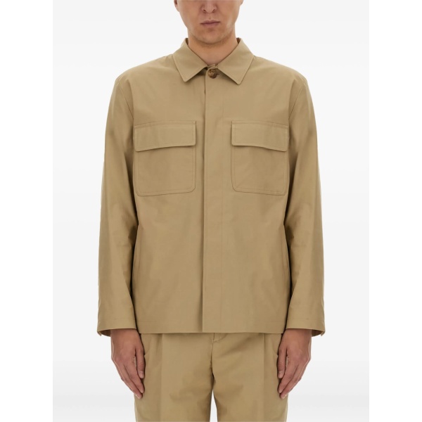 flap-pocket shirt
