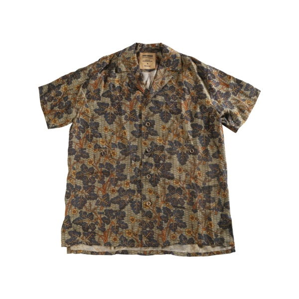 floral-print shirt