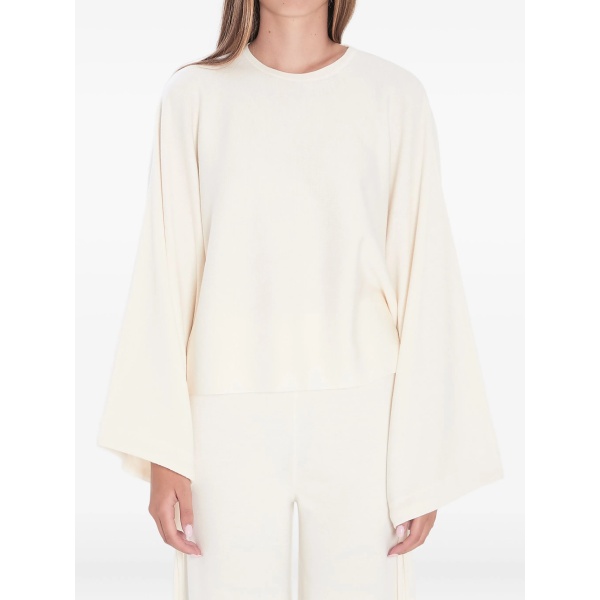 Frais batwing gathered-cuff sweater