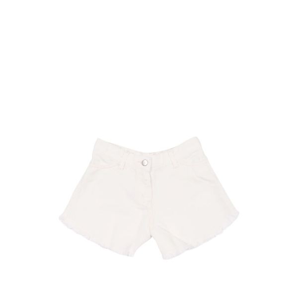 frayed denim shorts