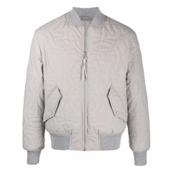 Gancini-logo bomber jacket