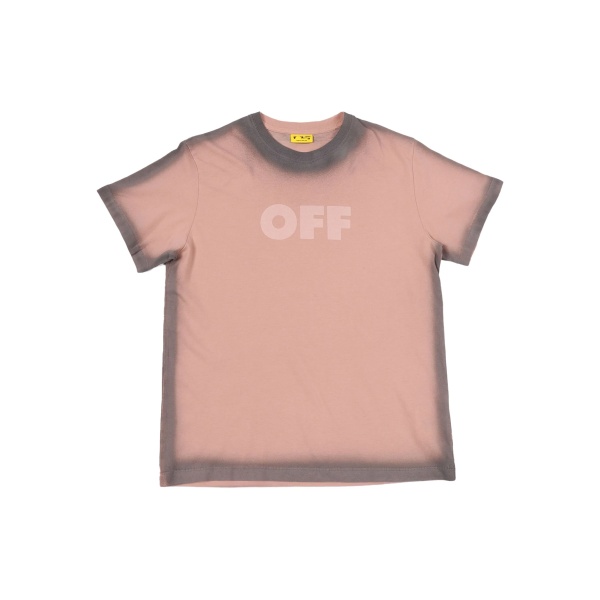garment dyed spray T-shirt