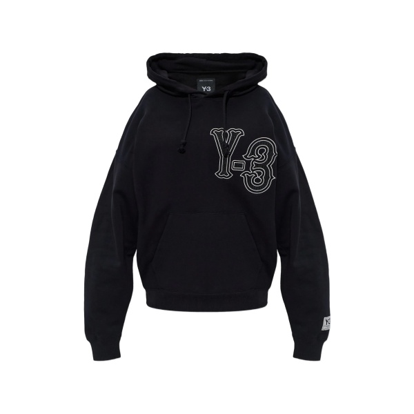 GFX logo-detail hoodie
