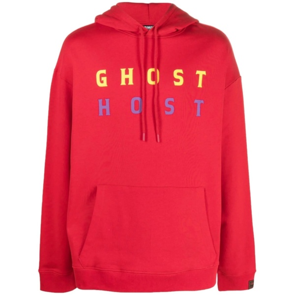 Ghost Host-print hoodie
