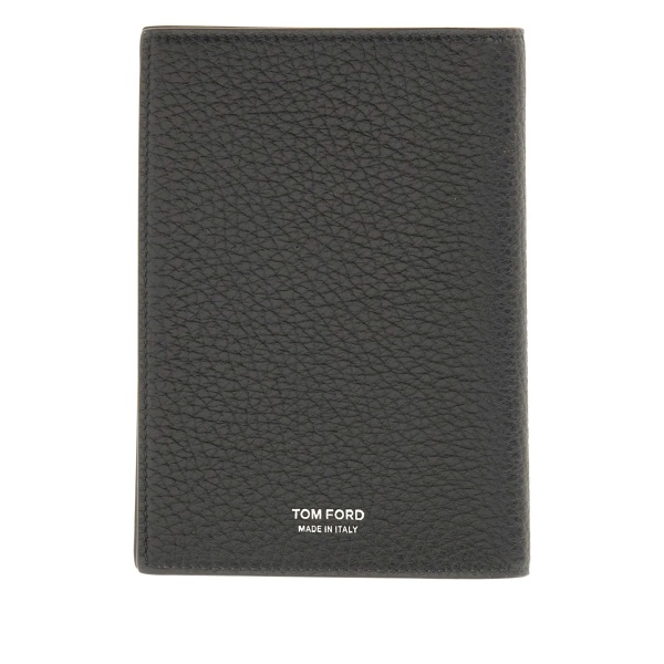 grained card holder