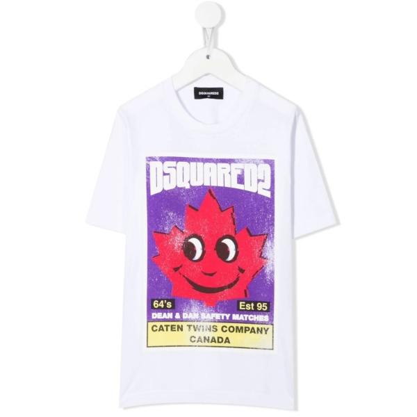 graphic-print cotton T-shirt