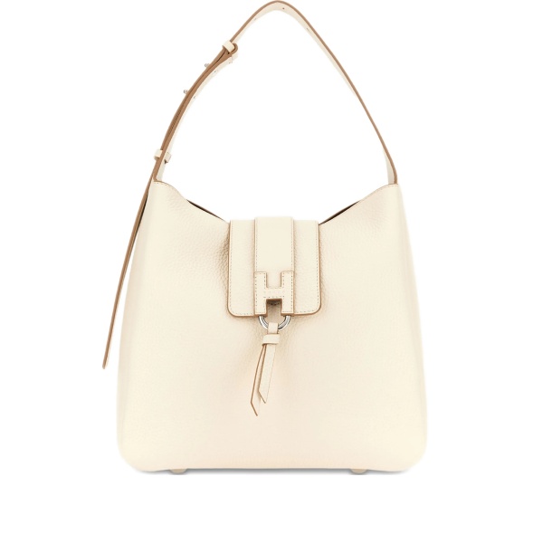 H-buckle shoulder bag