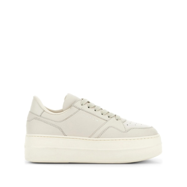 H670 flatform leather sneakers