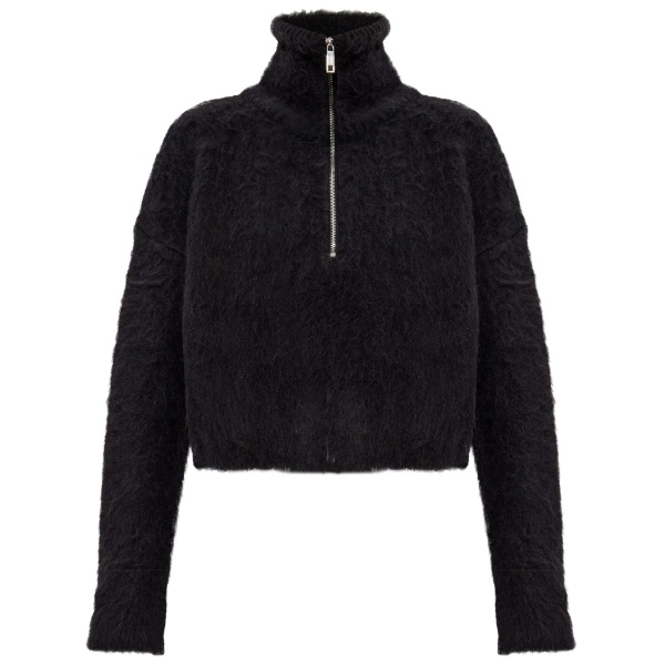 half-zip sweater