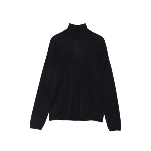 high-neck sweater