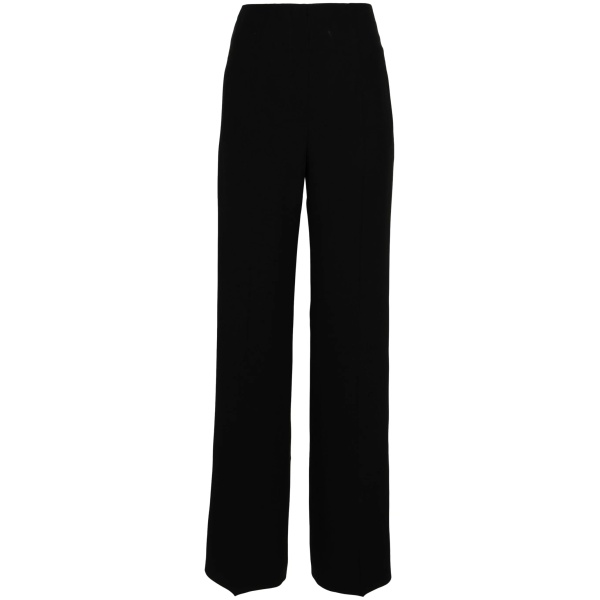 high-waist palazzo trousers