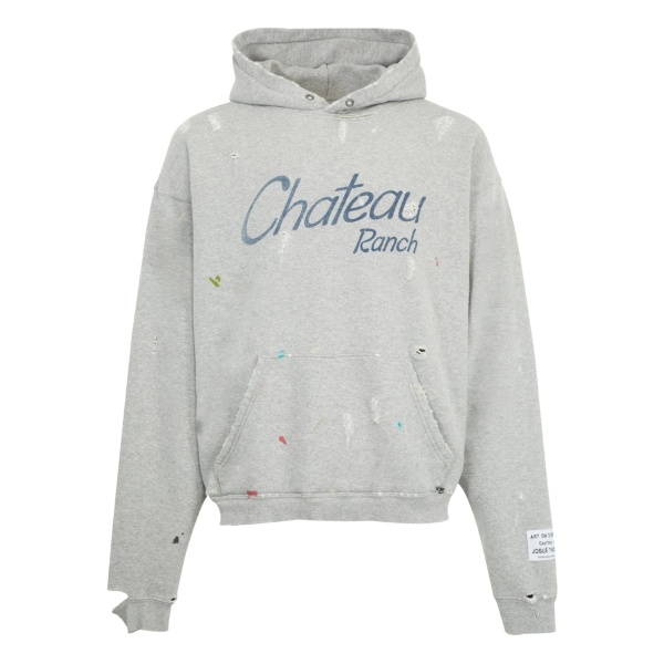 horseshoe-print hoodie