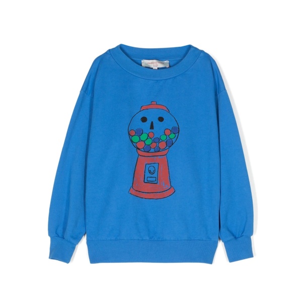 illustration-print cotton sweatshirt