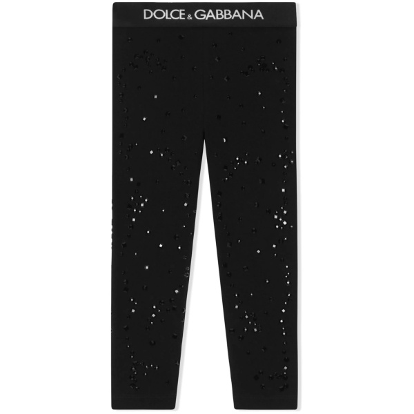 Interlock rhinestone-embellished leggings