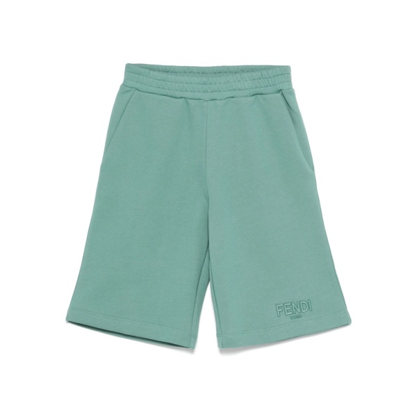 jersey-fleece bermuda shorts