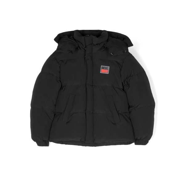 Jpil quilted hooded jacket