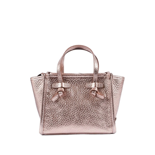 knot-detail leather shoulder bag