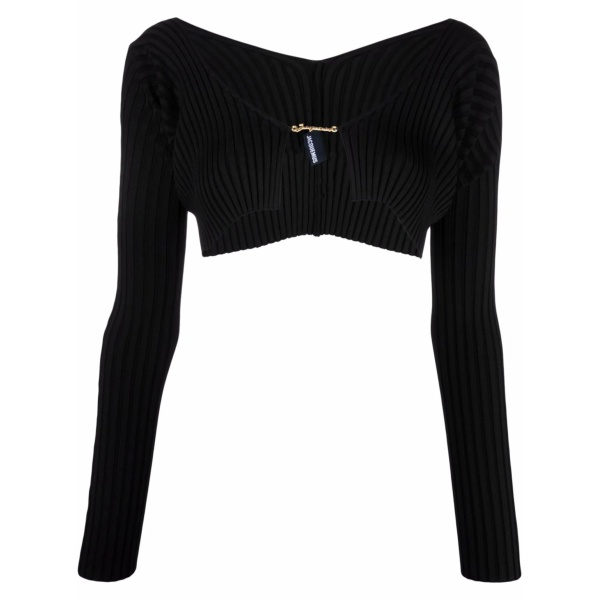La Maille Pralu cropped cardigan