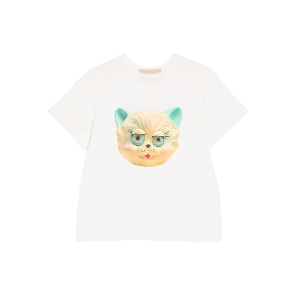 Le Chat de la Maison-print T-Shirt