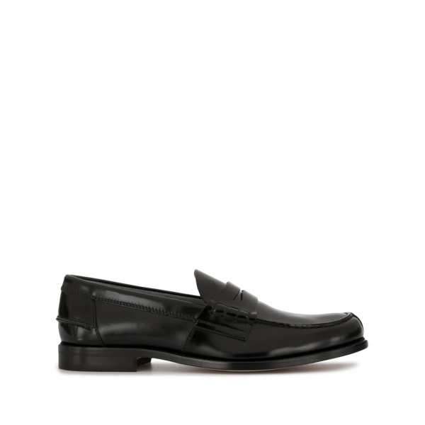 leather loafers