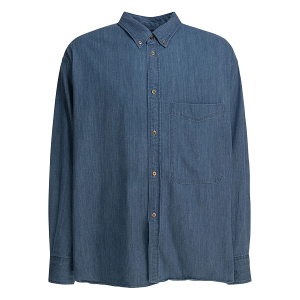 Lisa chest-pocket button-up shirt