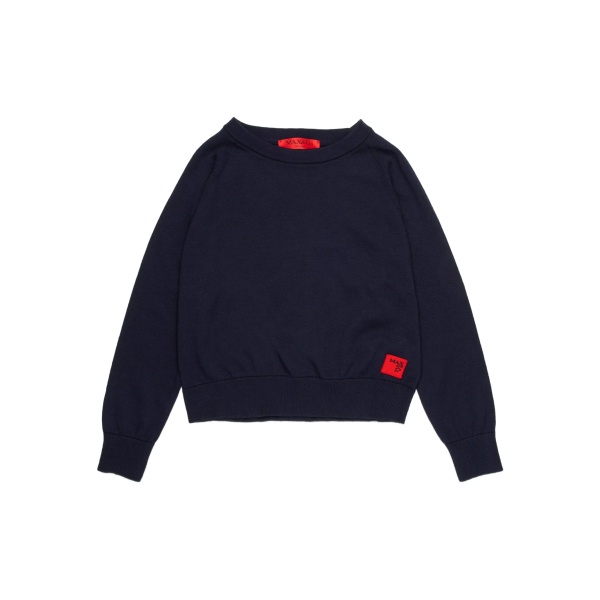 logo crew-neck sweater