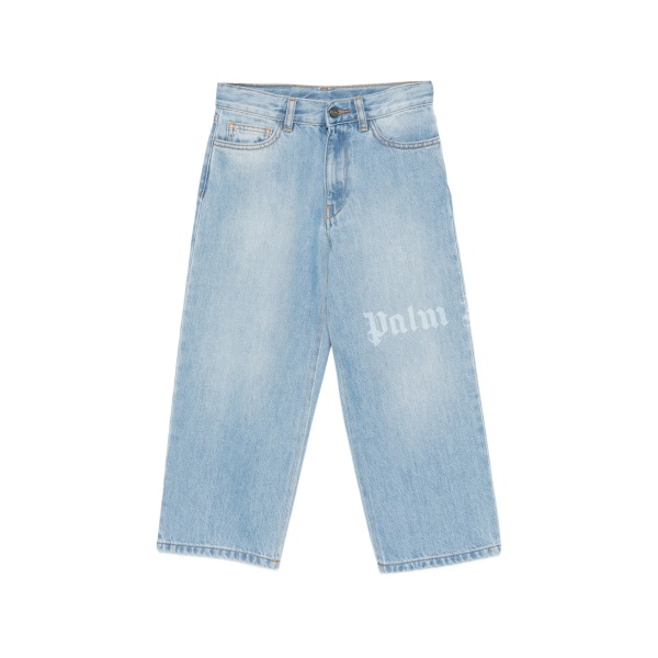 logo-detail jeans