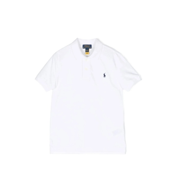 logo-detail polo shirt