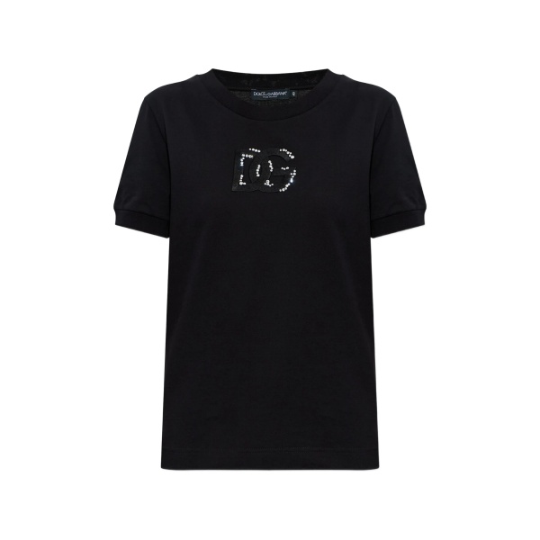 logo-embellished T-shirt