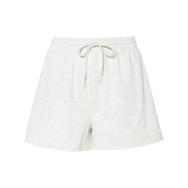 logo-embroidered drawstring track shorts