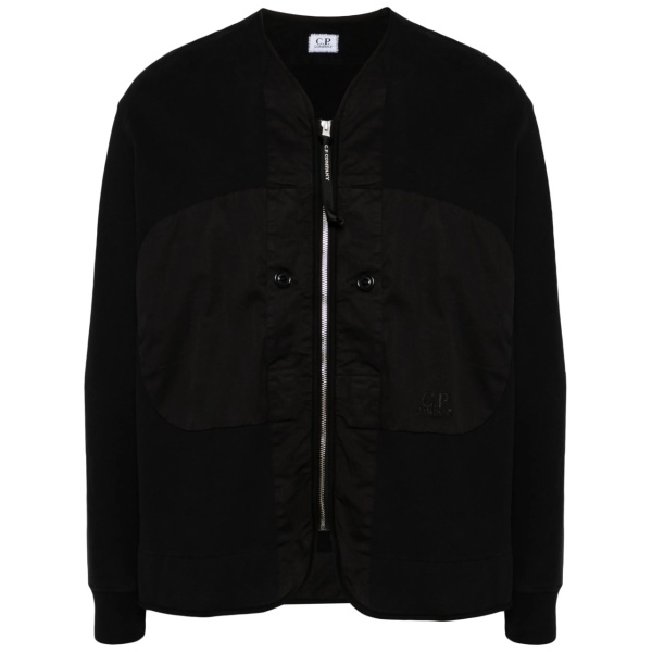 logo-embroidered jacket