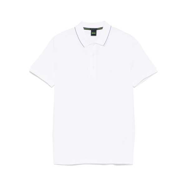 logo-embroidered polo shirt