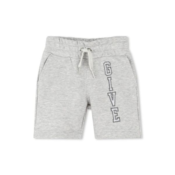 logo-embroidered shorts
