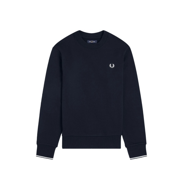logo-embroidered sweatshirt
