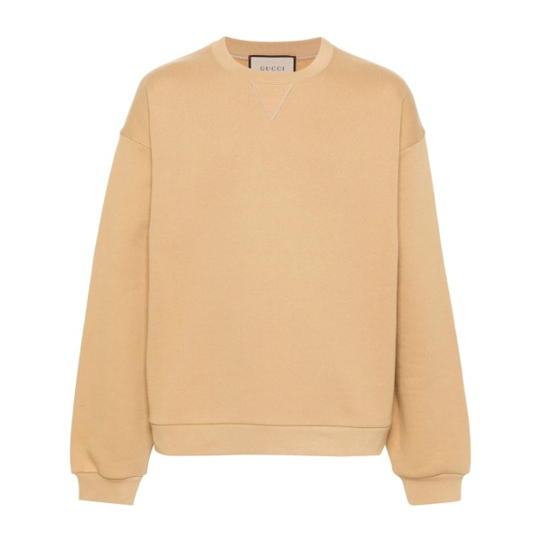 logo-embroidered sweatshirt
