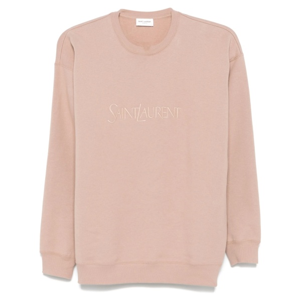 logo-embroidered sweatshirt