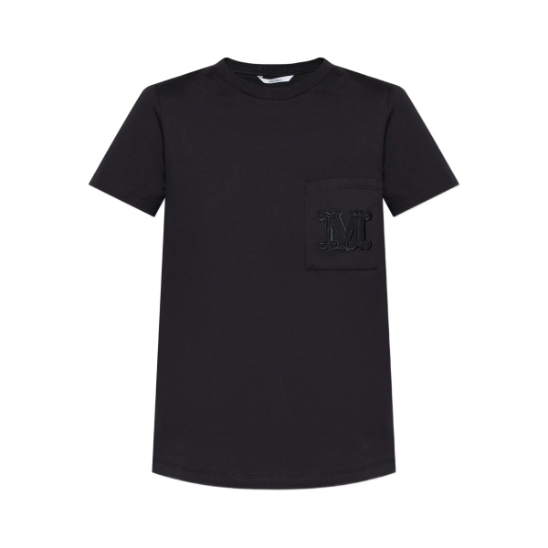logo-embroidered T-shirt