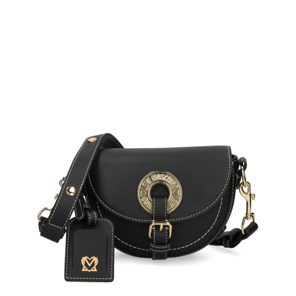 logo eyelet crossbody bag