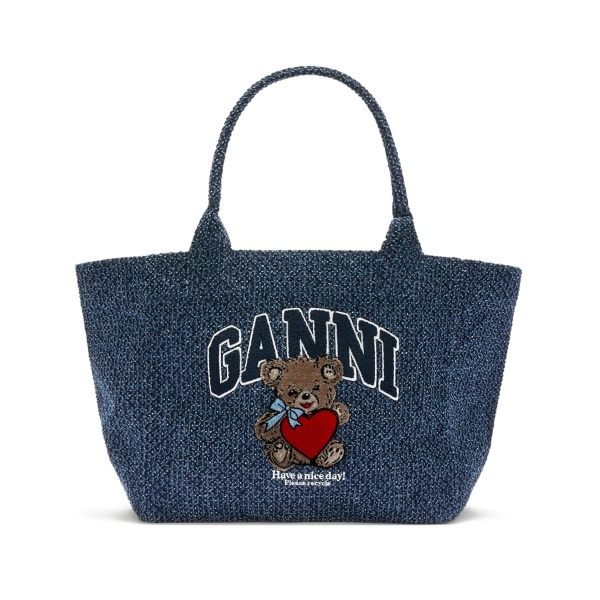 logo graphic tote bag