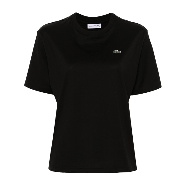 logo-patch cotton T-shirt
