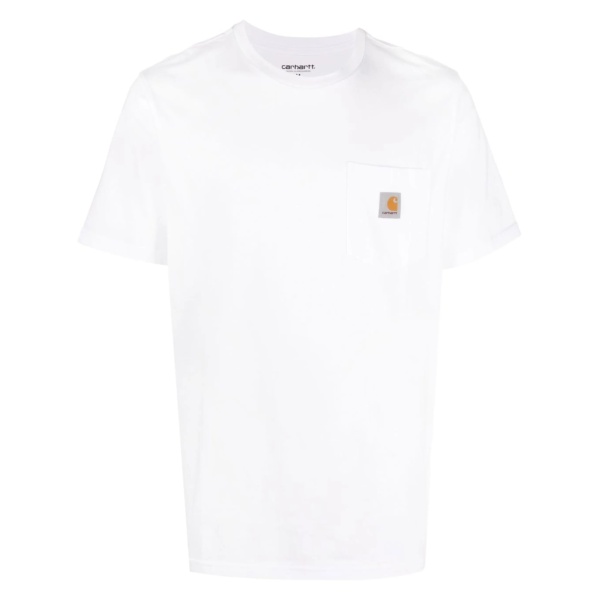 logo-patch cotton T-shirt
