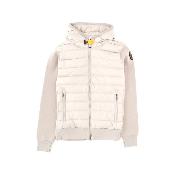 logo-patch padded jacket