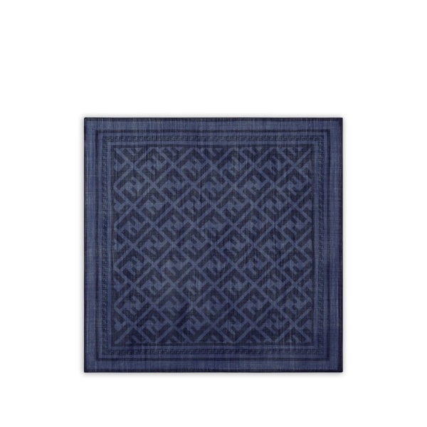 logo-pattern bandana scarf