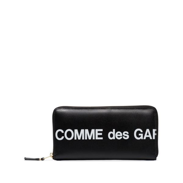 logo-print continental wallet